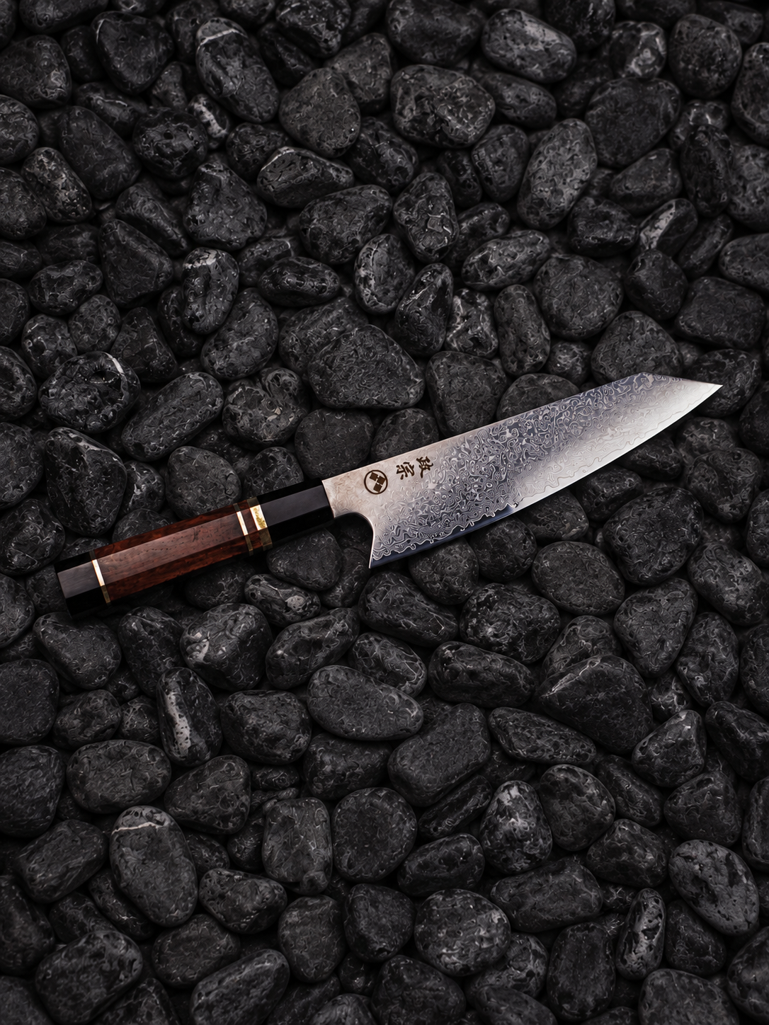 Samurai Buffalo Damascus Kiritsuke
