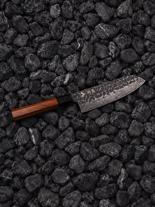Senshi Tsuchime Carbon Santoku