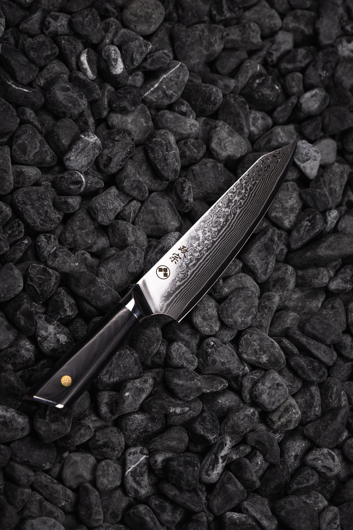 Ryu Damascus Elite Kiritsuke — cuchillo japonés Masamune