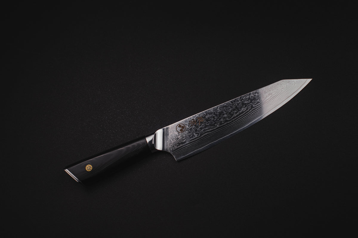Ryu Damascus Elite Kiritsuke, cuchillo japonés Masamune