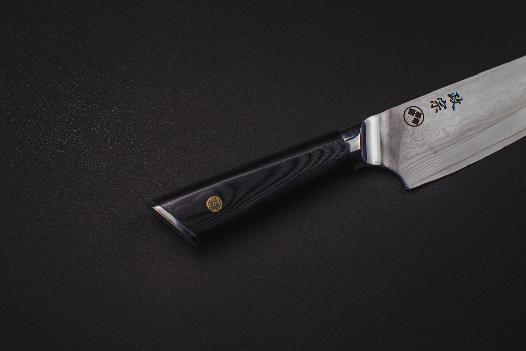 Ryu Damascus Elite Kiritsuke, cuchillo japonés Masamune