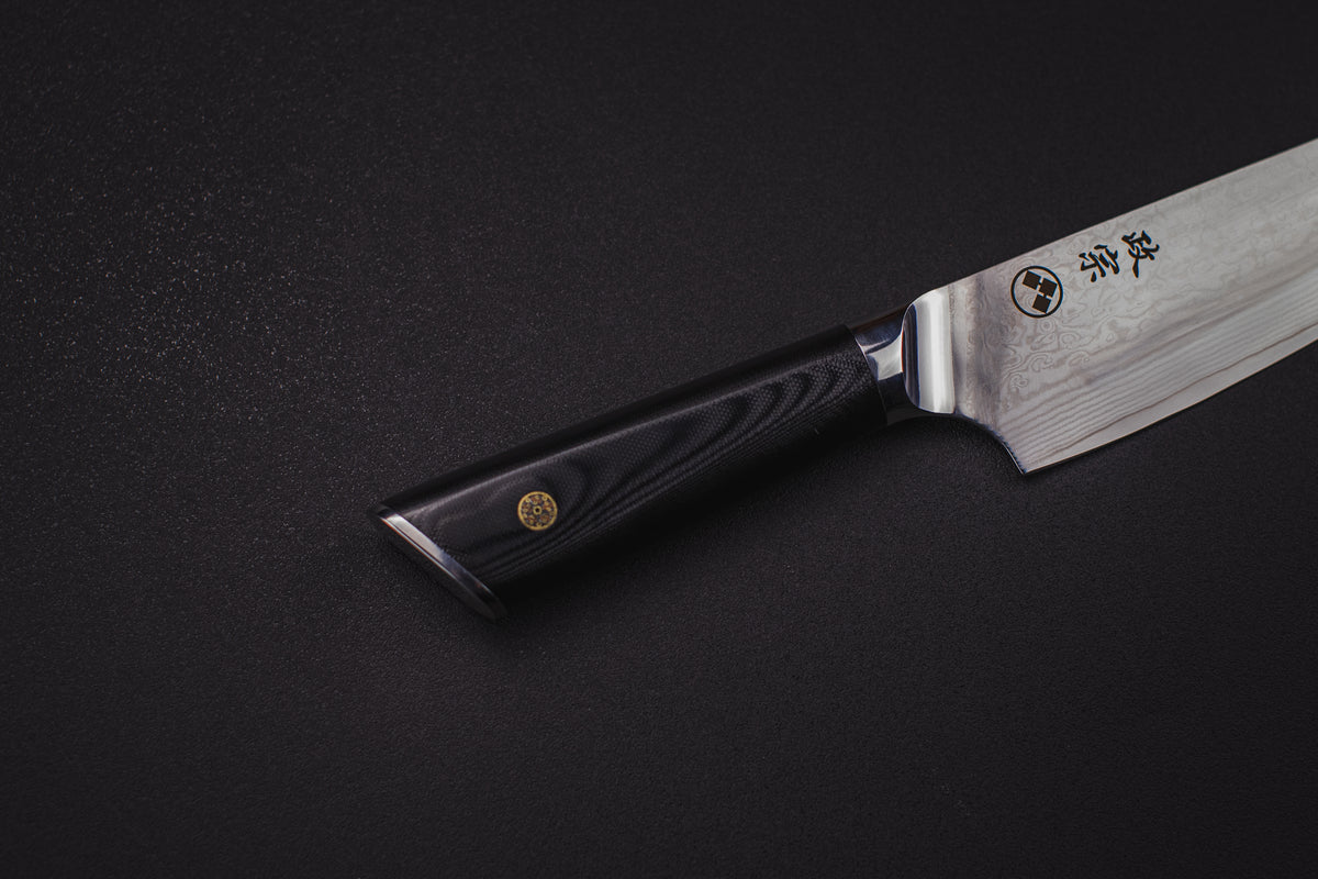 Ryu Damascus Elite Kiritsuke, cuchillo japonés Masamune