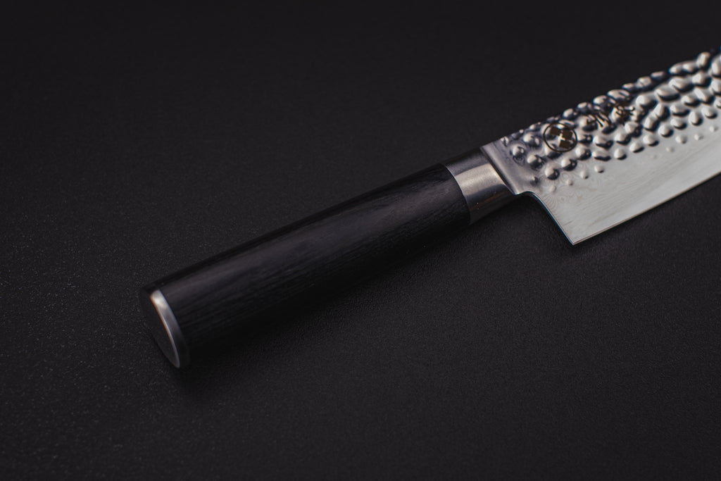 Senshi Hammered Damascus Gyuto, cuchillo japonés Masamune