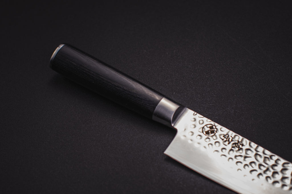 Senshi Hammered Damascus Gyuto, cuchillo japonés Masamune