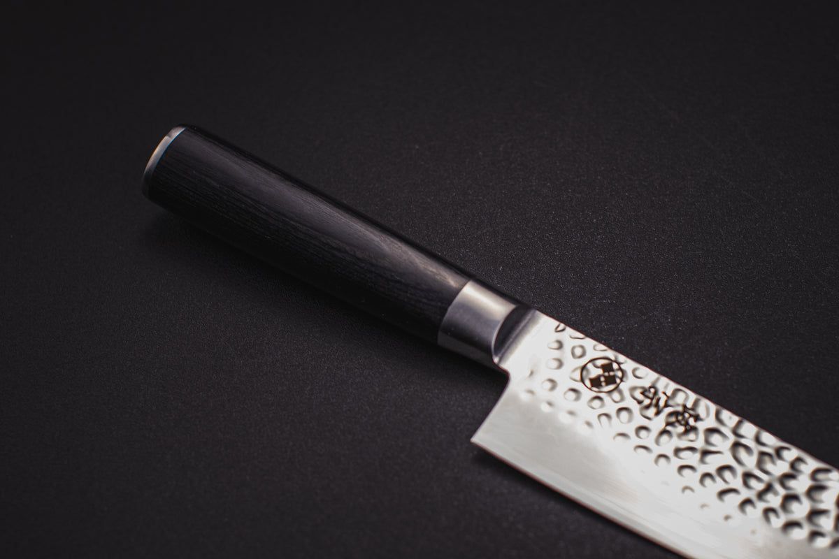 Senshi Hammered Damascus Gyuto, cuchillo japonés Masamune