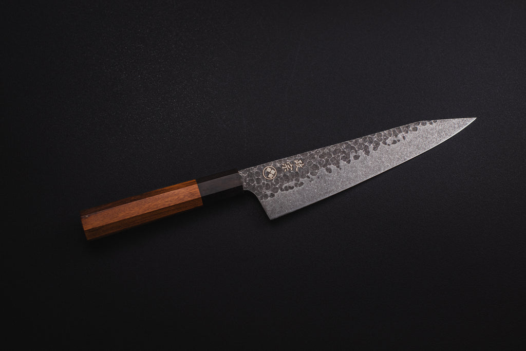 Tetsu Hammered Carbon Kiritsuke, cuchillo japonés Masamune
