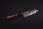 Tetsu Hammered Carbon Santoku, cuchillo japonés Masamune