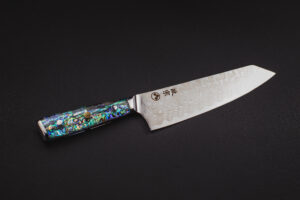 Ryu Abalone Damascus Kiritsuke