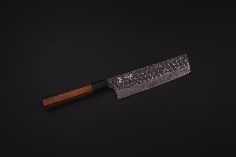 Tetsu Hammered Carbon Nakiri