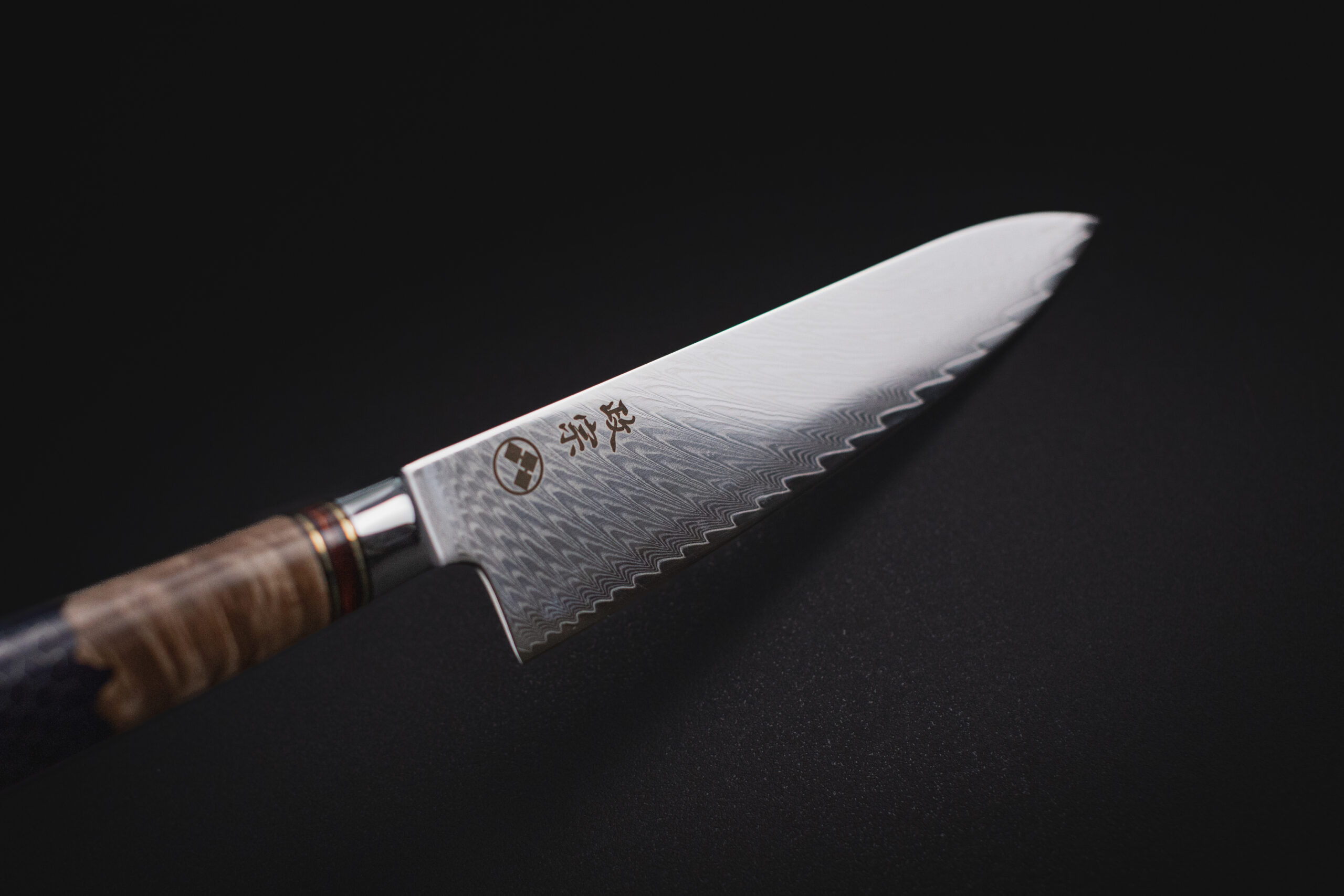 Ryu Blue Hex Kiroshi Gyuto - Imagen 7