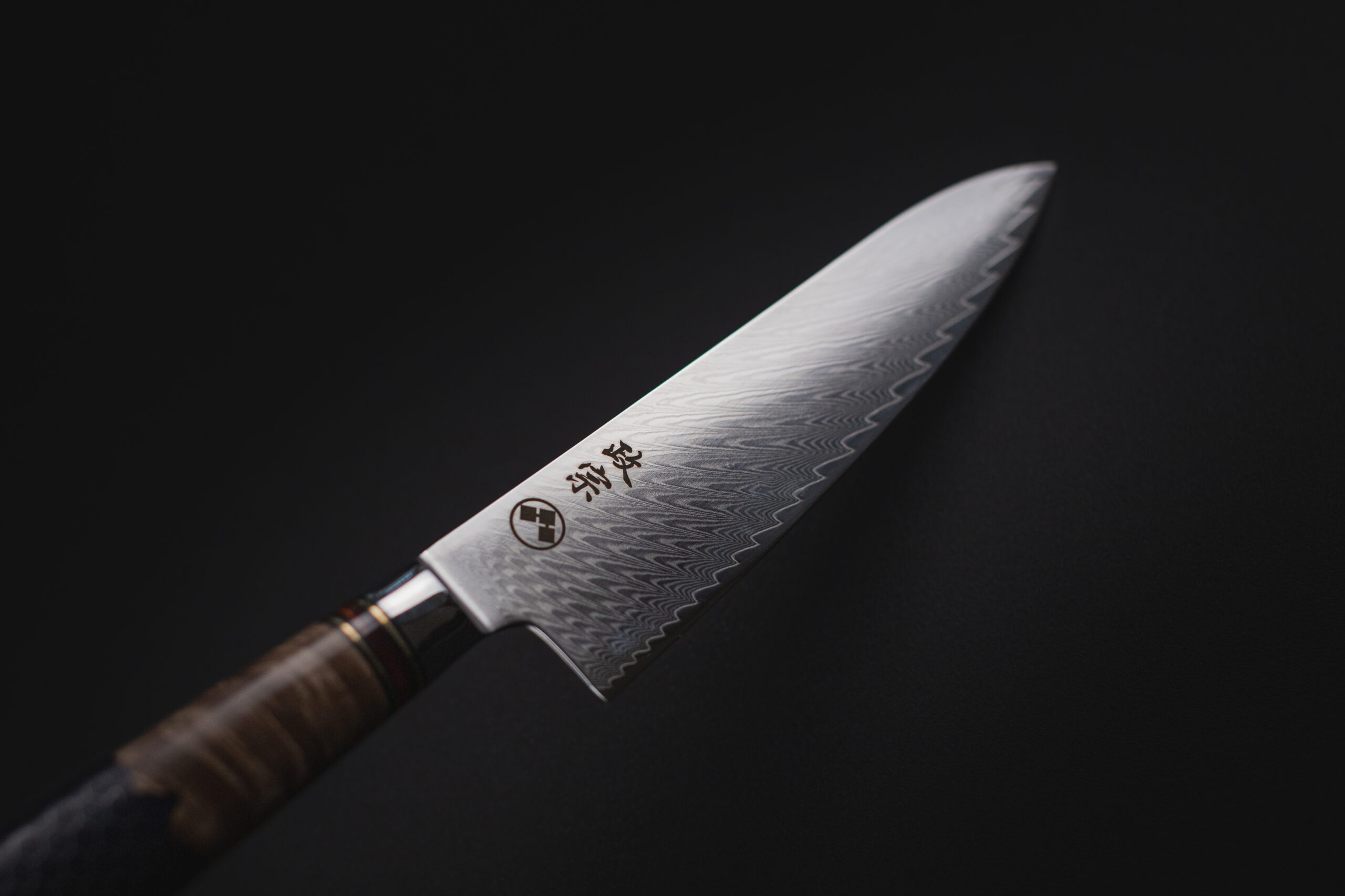 Ryu Blue Hex Kiroshi Gyuto - Imagen 5